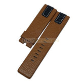 Diesel Mega Chief Quartz Black Dial Two Tone Leather Strap Watch For Men - DZ4305 Authentic Buy Shop Now