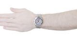 Fossil Perfect Boyfriend Mother of Pearl Blue Dial Silver Steel Strap Watch for Women - ES3880