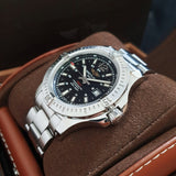 Breitling Colt Automatic 44mm Black Dial Stainless Steel Mens Watch - A1738811/BD44/173A Authentic Buy Shop Now
