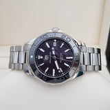 Tag Heuer Aquaracer Quartz Black Dial Silver Steel Strap Watch for Women - WAY131K.BA0748 Authentic Buy Shop Now