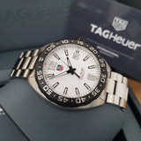 Tag Heuer Formula 1 White Dial Silver Steel Strap Watch for Men - WAZ1111.BA0875 Authentic Buy Shop Now