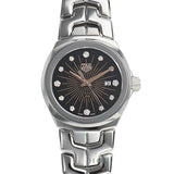 Tag Heuer Link Quartz Black Dial Silver Steel Strap Watch for Women - WBC131F.BA0649 Authentic Buy Shop Now