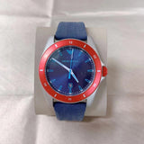 Emporio Armani Sigma Quartz Blue Dial Blue Silicone Strap Watch For Men - AR11217 Authentic Buy Shop Now