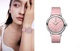 IWC Portofino Automatic Pink Dial Pink Leather Strap Watch for Women - IW357417 Authentic Buy Shop Now