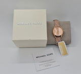 Michael Kors Jaycie Quartz Rose Gold Dial Pink Leather Strap Watch for Women - MK2879 Authentic Buy Shop Now