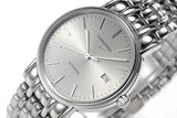 Longines Presence 38.5mm Automatic Silver Dial Silver Mesh Bracelet Watch for Men - L4.921.4.72.6 Authentic Buy Shop Now