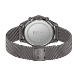 Hugo Boss Associate Black Dial Black Mesh Bracelet Watch for Men - 1513769 Authentic Buy Shop Now