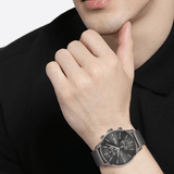 Hugo Boss Associate Black Dial Black Mesh Bracelet Watch for Men - 1513769 Authentic Buy Shop Now