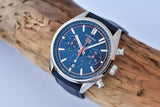 Tag Heuer Carrera Chronograph Black Dial Black Leather Strap Watch for Men - CBN201C.FC6542 Authentic Buy Shop Now