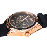 Michael Kors Jessa Quartz Black Dial Black Silicone Strap Watch For Women - MK7266 Authentic Buy Shop Now