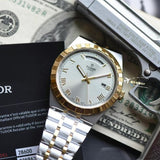 Tudor Royal Automatic Silver Dial Two Tone Steel Strap Watch for Men - M28603-0001 Authentic Buy Shop Now