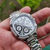 Guess Duchess Quartz Silver Dial Silver Steel Strap Watch For Women - GW0558L1 Authentic Buy Shop Now