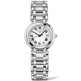 Longines PrimaLuna White Dial Silver Steel Strap Watch for Women - L8.110.4.71.6 Authentic Buy Shop Now