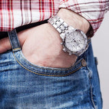 Tissot PRS 200 Chronograph Silver Dial Watch For Men - T067.417.11.031.00 Authentic Buy Shop Now