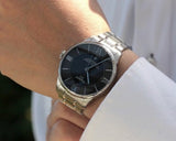 Tissot T Classic Chemin Des Tourelles Chronometer Black Dial Silver Steel Strap Watch For Men - T099.408.11.058.00 Authentic Buy Shop Now