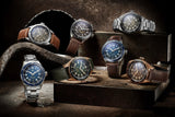 Tag Heuer Autavia Isograph Grey Dial Calfskin Brown Leather Strap Watch for Men - WBE5111.FC8267 Authentic Buy Shop Now