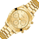 Guess Eclipse Gold Dial Gold Steel Strap Watch for Women - GW0314L2 Authentic Buy Shop Now