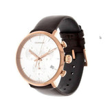 Calvin Klein High Noon Silver Dial Brown Leather Strap Watch for Men - K8M276G6 Authentic Buy Shop Now