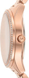 Michael Kors Bradshaw Quartz Rose Gold Dial Rose Gold Steel Strap Watch For Women - MK6556 Authentic Buy Shop Now