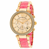 Michael Kors Parker Gold Dial Two Tone Steel Strap Watch for Women - MK6363 Authentic Buy Shop Now