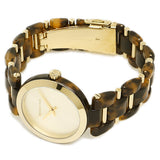 Michael Kors Delray Gold Dial Two Tone Steel Strap Watch for Women - MK4314 Authentic Buy Shop Now