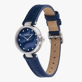 Coach Park Navy Blue Dial Navy Blue Leather Strap Watch for Women - 14503535 Authentic Buy Shop Now