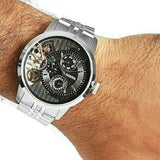 Fossil Townsman Multifunction Black Dial Silver Steel Strap Watch for Men - ME1135 Authentic Buy Shop Now