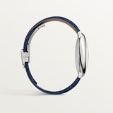 Cartier Ballon Bleu De Cartier Blue Dial Blue Leather Strap Watch for Men - WSBB0027 Authentic Buy Shop Now