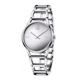 Calvin Klein Stately White Dial Silver Steel Strap Watch for Women - K3G23126 Authentic Buy Shop Now