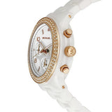 Michael Kors Ceramic White Dial White Steel Strap Watch for Women - MK5269 Authentic Buy Shop Now