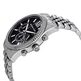 Michael Kors Bradshaw Black Dial Silver Steel Strap Watch for Men - MK5705 Authentic Buy Shop Now