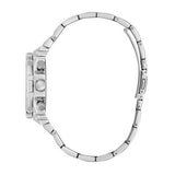 Guess Fusion Chronograph Crystals Silver Dial Silver Steel Strap Watch For Women - GW0552L1 Authentic Buy Shop Now