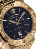 Versace Greca Moonphase Quartz Black Dial Gold Steel Strap Watch for Men - VE7G00323 Authentic Buy Shop Now