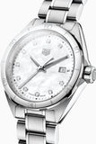 Tag Heuer Formula 1 White Mother of Pearl Dial Silver Steel Strap Watch for Women - WBJ1319.BA0666 Authentic Buy Shop Now