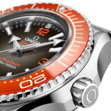 Omega Seamaster Planet Ocean 6000M Co Axial Master Chronograph Black Dial Black Rubber Strap Watch for Men - 21532462106001 Authentic Buy Shop Now