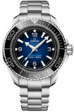 Omega Seamaster Planet Ocean 6000M Co Axial Master Chronometer Blue Dial Silver Steel Strap Watch for Men - 21530462103001 Authentic Buy Shop Now