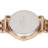 Coach Delancey White Dial Rose Gold Tone Stainless Steel Watch For Women - 14502811 Authentic Buy Shop Now