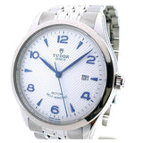 Tudor 1926 Automatic White Dial Silver Steel Strap Watch for Men - M91650-0005 Authentic Buy Shop Now