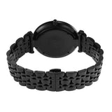 Emporio Armani Gianni T Bar Analog Black Dial Black Steel Strap Watch For Men - AR11299 Authentic Buy Shop Now