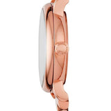 Marc Jacobs Baker White Dial Rose Gold Steel Strap Watch for Women - MBM3248 Authentic Buy Shop Now