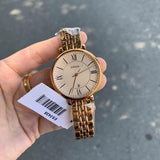 Fossil Jacqueline Rose Gold Dial Rose Gold Steel Strap Watch for Women - ES3435 Authentic Buy Shop Now