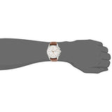 Coach Slim Easton Silver Dial Brown Leather Strap Watch for Women - 14502694 Authentic Buy Shop Now