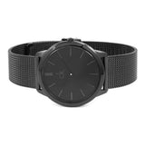 Calvin Klein Minimal Black Dial Black Mesh Bracelet Watch for Men - K3M214B1 Authentic Buy Shop Now