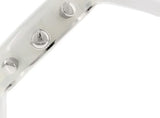 Emporio Armani Classic Chronograph White Dial White Rubber Strap Watch For Men - AR1054 Authentic Buy Shop Now