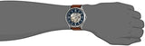 Fossil Forrester Luggage Automatic Skeleton Blue Dial Brown Leather Strap Watch for Men - ME3179 Authentic Buy Shop Now