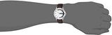Armani Exchange Hampton Chronograph White Dial Brown Leather Strap Watch For Men - AX2187 Authentic Buy Shop Now