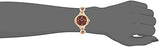 Swarovski Crystal Flower Red Dial Rose Gold Steel Strap Watch for Women - 5552783 Authentic Buy Shop Now