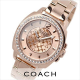 Coach Mini Boyfriend Rose Gold Dial Rose Gold Steel Strap Watch for Women - 14501701 Authentic Buy Shop Now