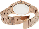 Michael Kors Runway Quartz Brown Dial Brown Steel Strap Watch For Women - MK3418 Authentic Buy Shop Now