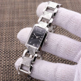 Burberry Signature Quartz Black Dial Silver Steel Strap Watch for Women - BU4210 Authentic Buy Shop Now